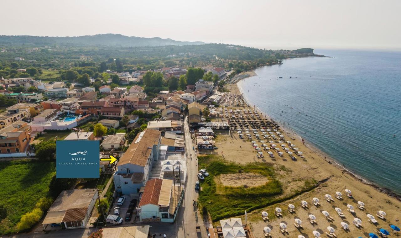 Aqua Luxury Suites By Estia Ρόδα Εξωτερικό φωτογραφία