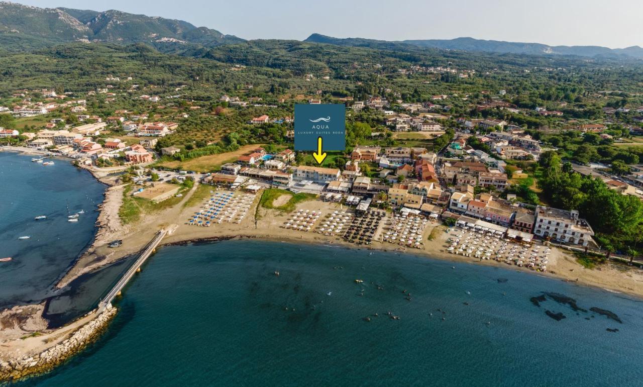 Aqua Luxury Suites By Estia Ρόδα Εξωτερικό φωτογραφία